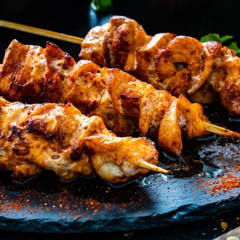 Pinchos de pollo